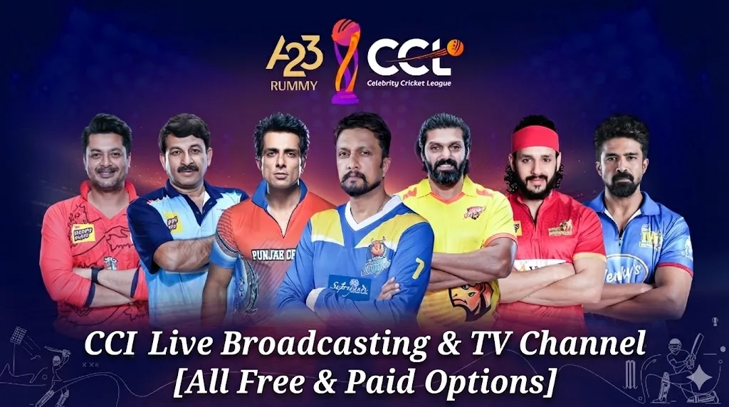 CCL 2026 Live Stream & TV Channel [List] All Free & Paid Options