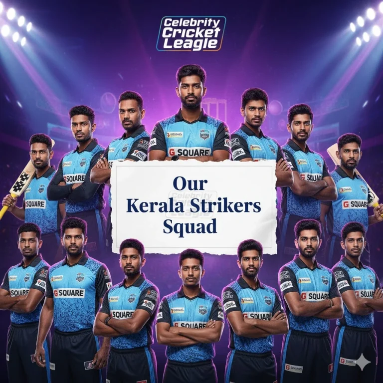 Kerala Strikers Squad CCL 2026: Kerala Strikers Players List