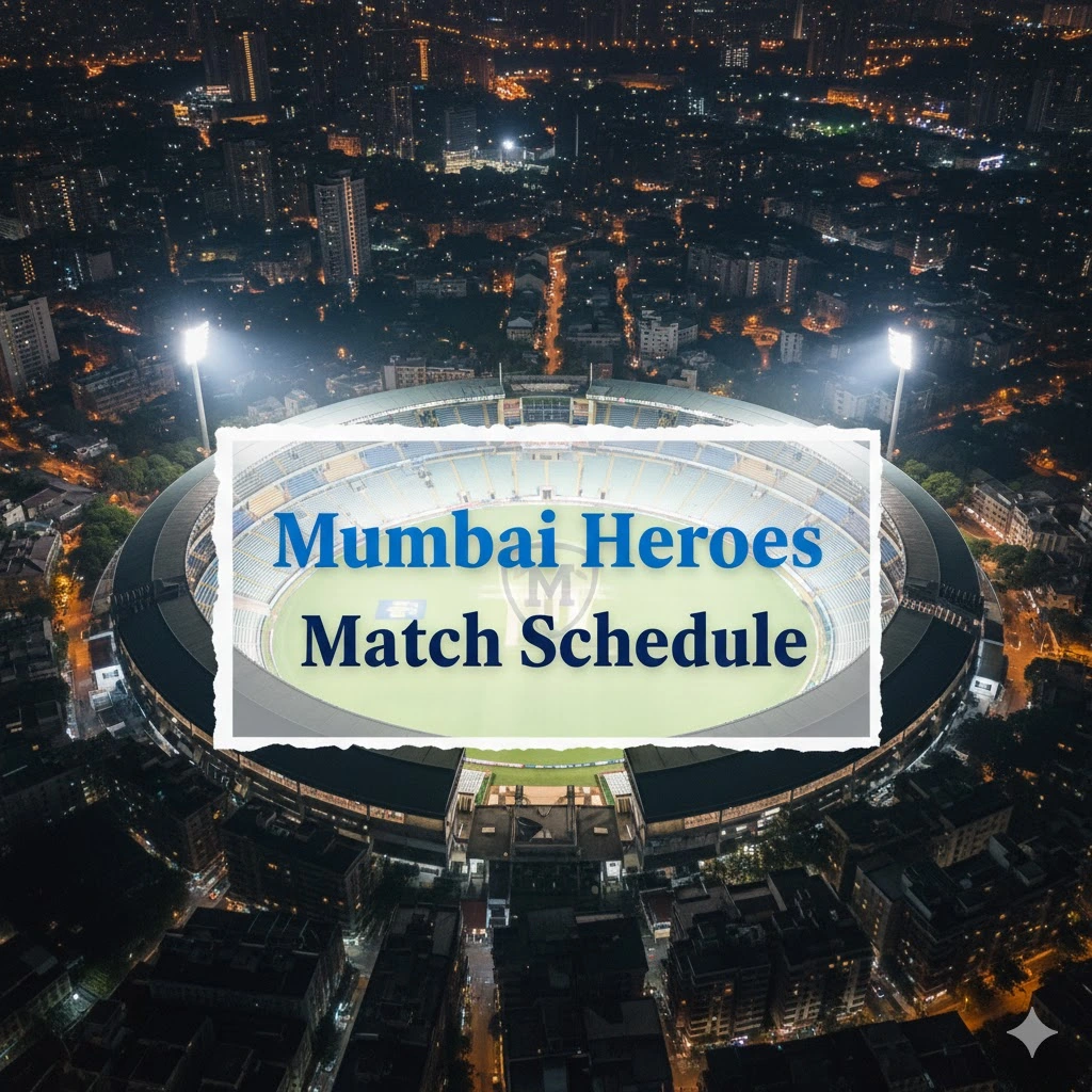 CCL 2026: Mumbai Heroes Team Schedule/Fixtures Celebrity Cricket League