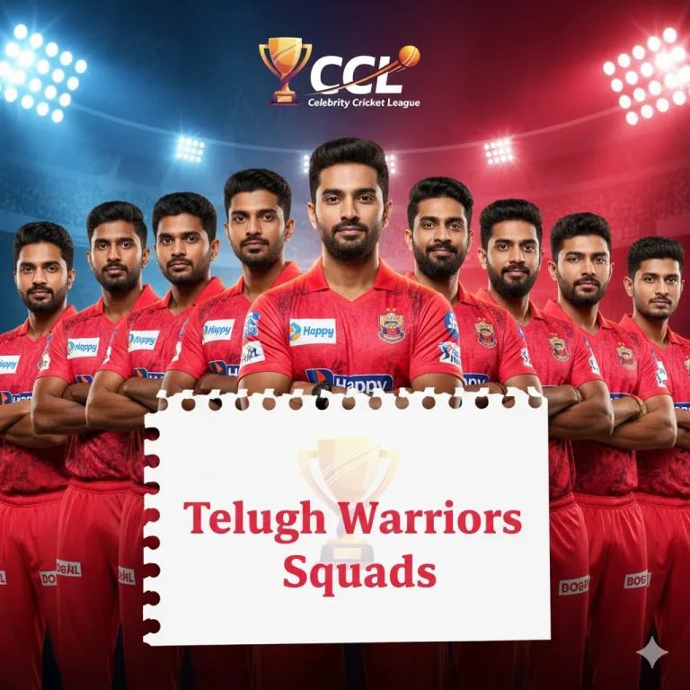 Telugu Warriors Squad CCL 2026: Telugu Warriors Players List